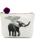 Figue Elephant Print Make-up Bag