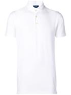 Barba Short Sleeved Polo Shirt - White