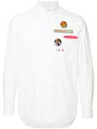 Comme Des Garçons Vintage Applique Pocket Shirt - White