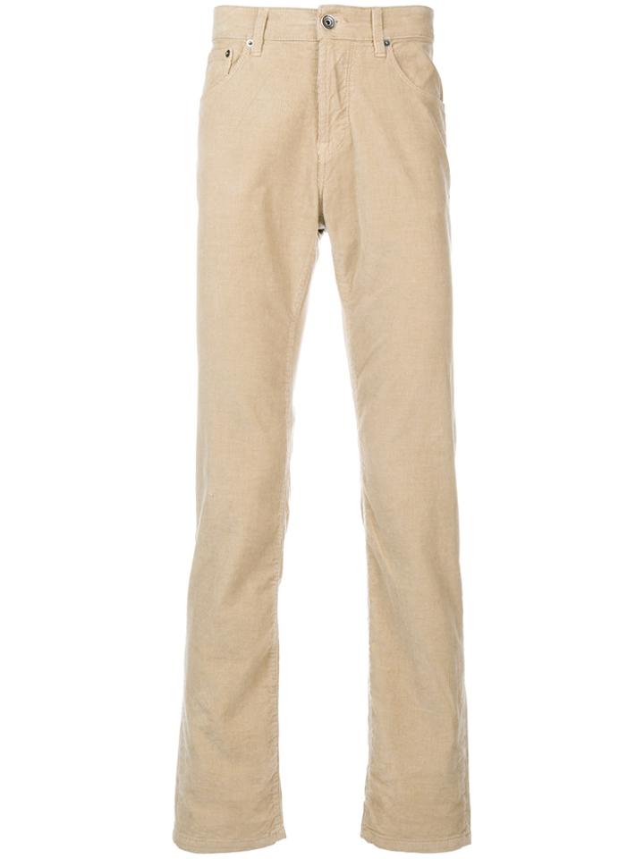 Eleventy Straight Leg Jeans - Nude & Neutrals