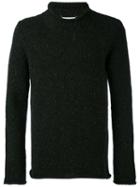 Rolled Edge Sweater - Men - Nylon/wool - Xl, Green, Nylon/wool, Maison Margiela