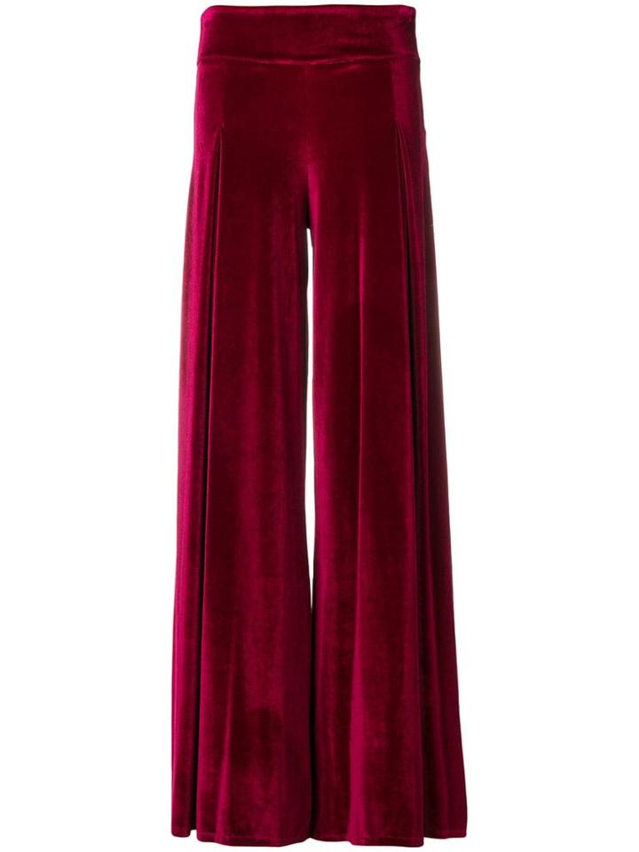 Marc Ellis Lightweight Palazzo Pants - Red