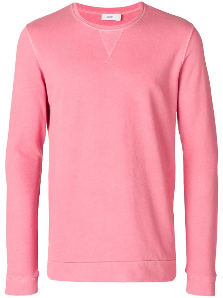 Closed Classic Long-sleeve Sweater - Pink & Purple