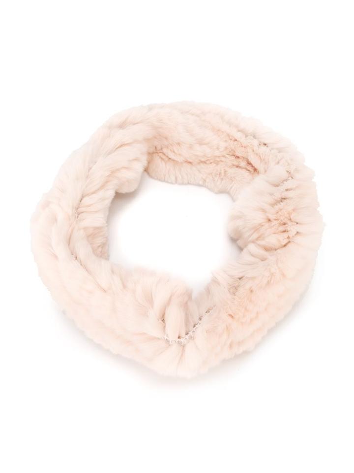 Yves Salomon Enfant Fur Scarf, Girl's, Pink/purple