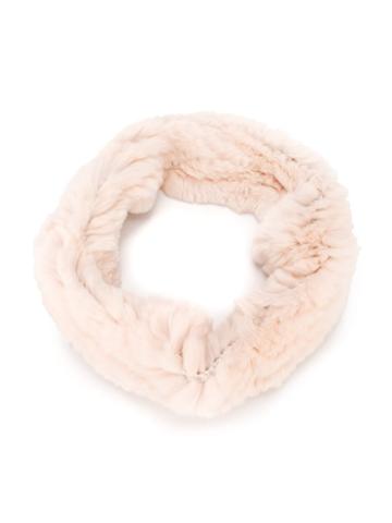 Yves Salomon Enfant Fur Scarf, Girl's, Pink/purple