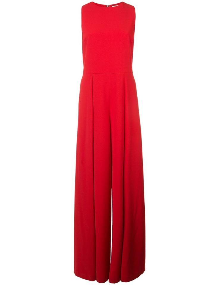 Alice+olivia Bret Wide-leg Jumpsuit - Red