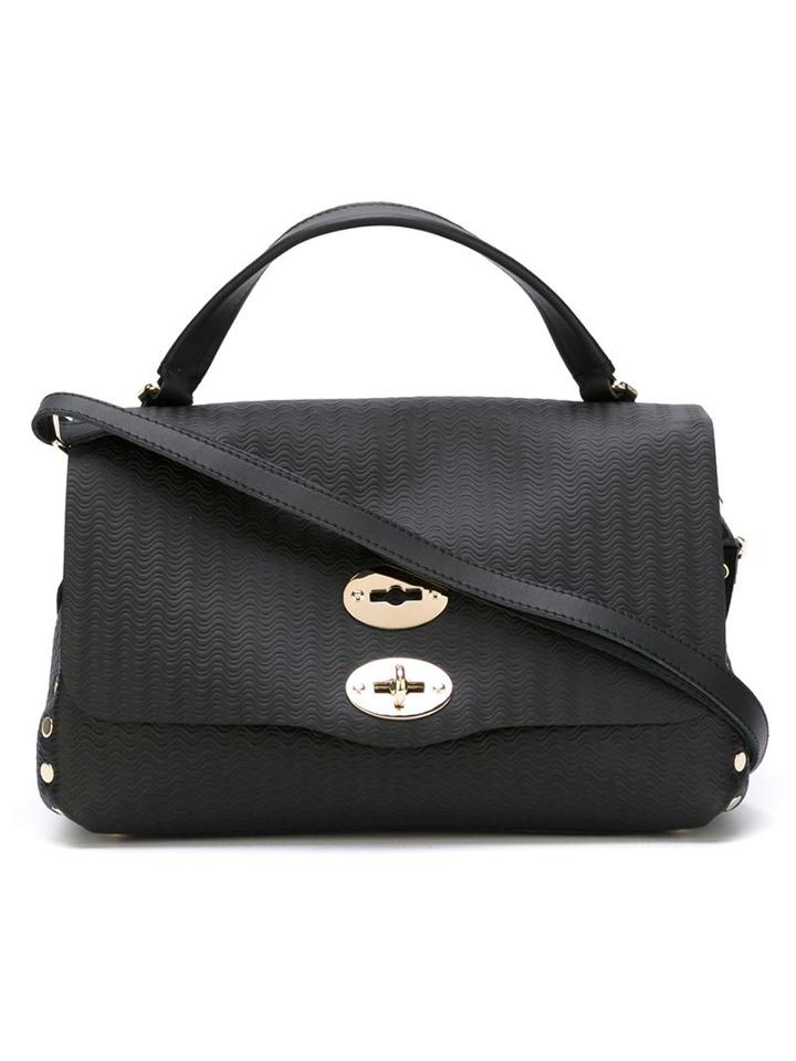 Zanellato Postina Satchel, Women's, Black, Leather
