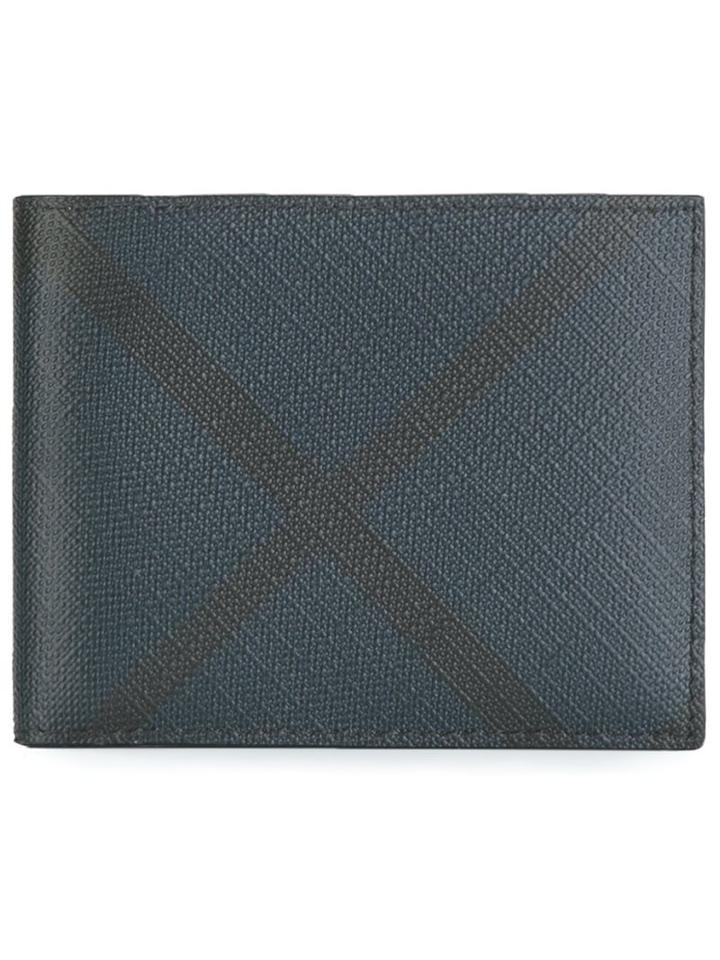 Burberry Plaid Portfolio Wallet