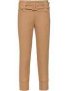 Prada Stretch Trousers - Brown