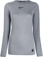 1017 Alyx 9sm X Nike Raglan-sleeves Logo Top - Grey