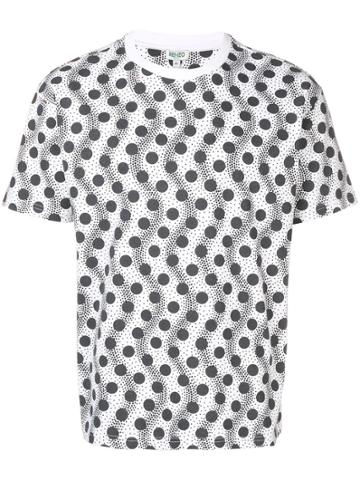 Kenzo Polka Dot Wave T-shirt - White