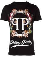 Philipp Plein 'animal' T-shirt, Men's, Size: Medium, Black, Cotton