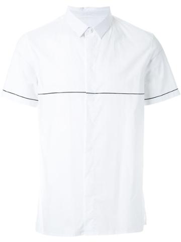 Cy Choi Contrast Line Shirt