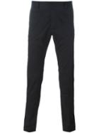 Dsquared2 Straight Fit Formal Trousers, Men's, Size: 52, Black, Cotton/spandex/elastane