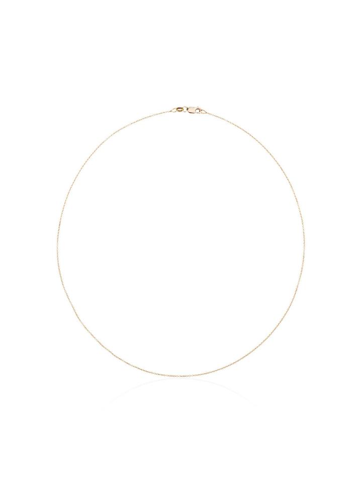 Ileana Makri Yellow Gold 16 Inch Chain - Metallic