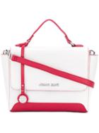 Armani Jeans - Mano Shoulder Bag - Women - Polyester - One Size, White, Polyester