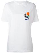 Palm Angels Pins T-shirt, Women's, Size: Xs, White, Cotton