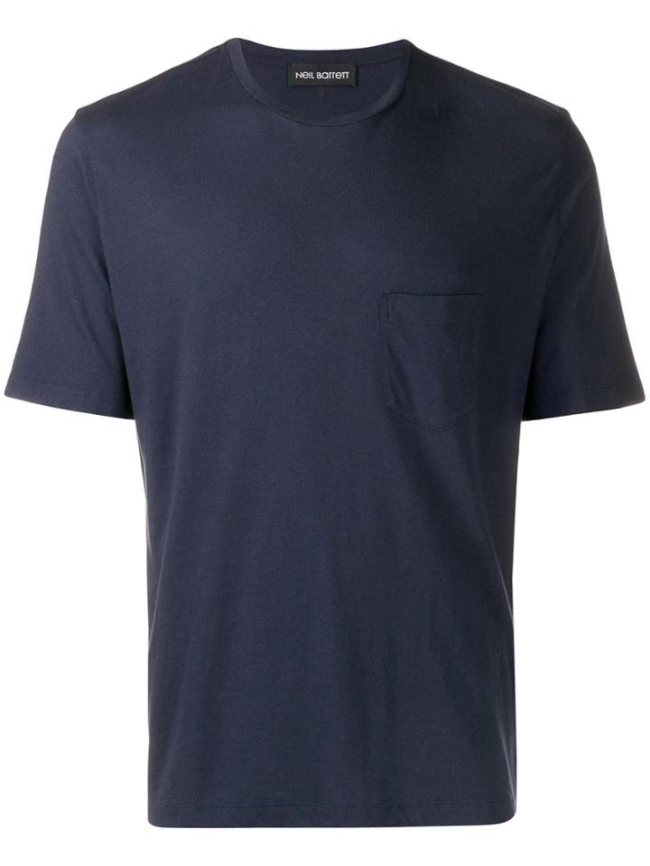 Neil Barrett Classic Short-sleeve T-shirt - Blue