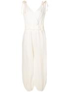 See By Chloé Sleeveless Wrap Jumpsuit - White