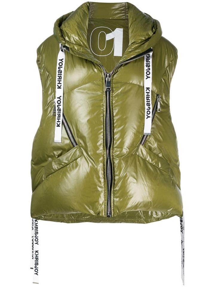 Khrisjoy Padded Gilet - Green