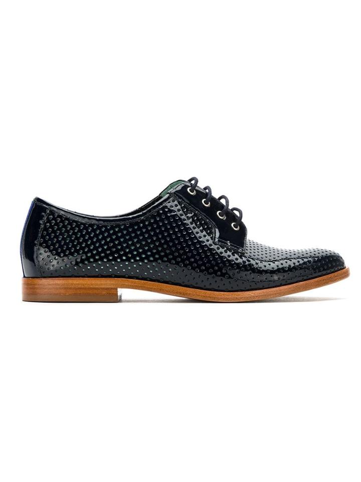 Blue Bird Shoes Perforated Leather Brogues