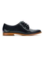 Blue Bird Shoes Perforated Leather Brogues