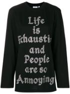 Ashish Embellished Sweatshirt - Black