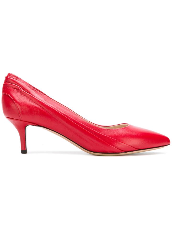Marc Ellis Pointed Toe Pumps - Red