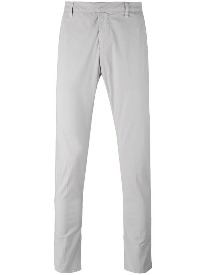 Dondup - Gaubert Chinos - Men - Cotton/spandex/elastane - 30, Grey, Cotton/spandex/elastane