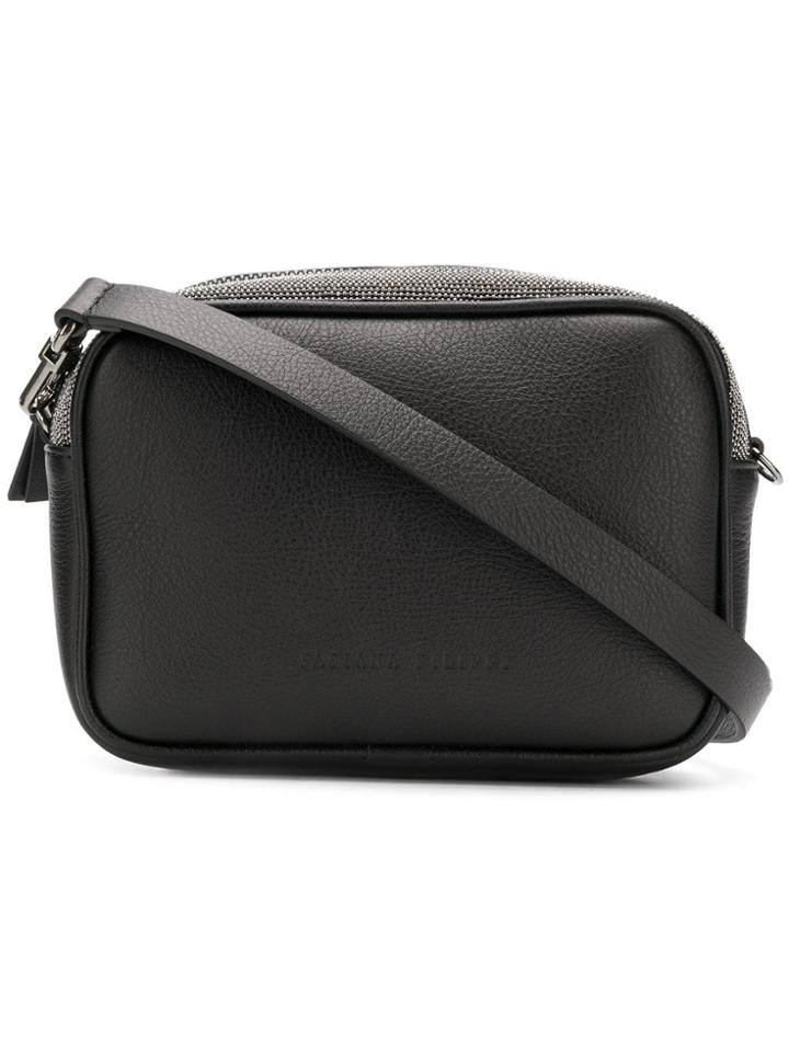 Fabiana Filippi Camera Crossbody Bag - Black