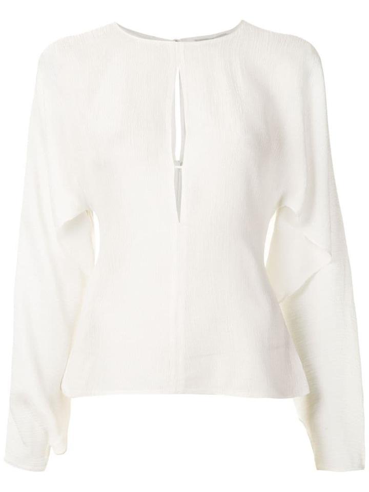 Le Lis Blanc Blusa Lara Silk - White