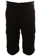 Comme Des Garçons Homme Plus Slim Tailored Shorts, Men's, Size: Xs, Black, Wool