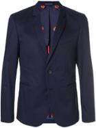 Ps By Paul Smith Buttoned Blazer - Blue