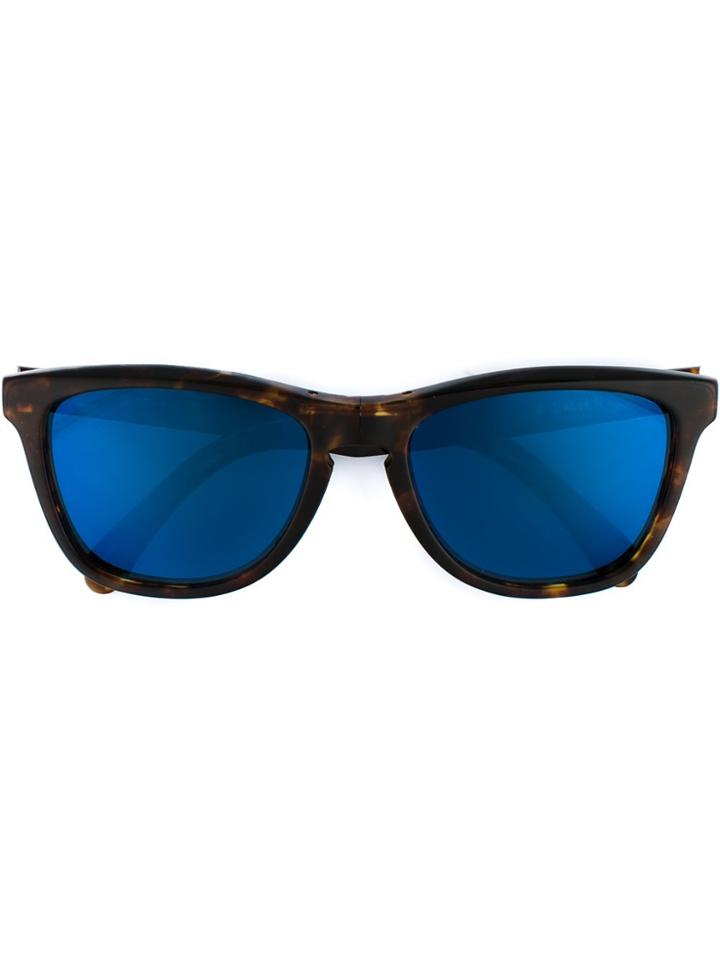 Sophnet. Folding Tortoiseshell Sunglasses - Brown