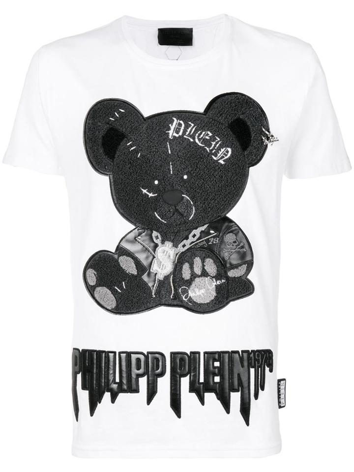 Philipp Plein Teddy Bear T-shirt - White