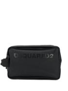 Dsquared2 Logo Patch Wash Bag - Black