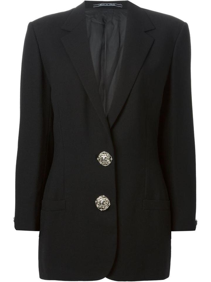 Gianni Versace Vintage Brass Button Jacket