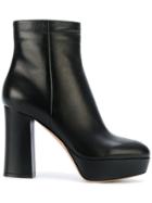 Gianvito Rossi Platform Ankle Boots - Black