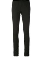 Kristensen Du Nord - Slim-fit Leggings - Women - Cotton/spandex/elastane - 1, Black, Cotton/spandex/elastane