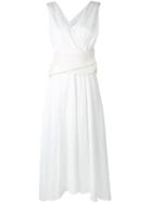 Zeus+dione - Rosa Dress - Women - Silk/cotton/cupro - 36, White, Silk/cotton/cupro