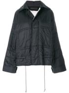 Haider Ackermann Oversized Quilted Jacket - Black
