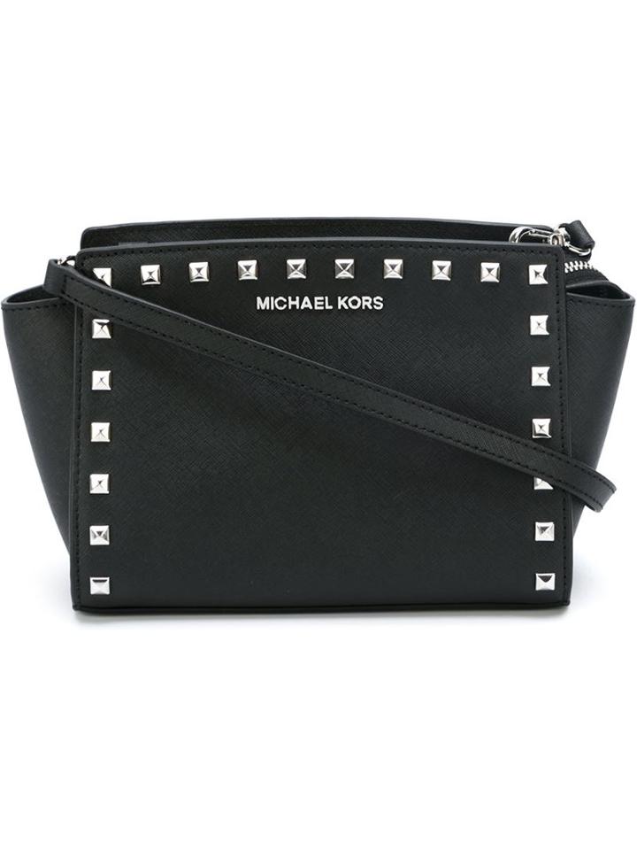 Michael Michael Kors Medium 'selma' Crossbody Bag, Women's, Black