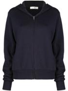 The Row Zip Up Hoodie - Blue