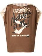 Vivienne Westwood Worlds End T-shirt - Brown