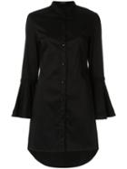 Olympiah - Long Sleeves Dress - Women - Cotton/spandex/elastane - 38, Black, Cotton/spandex/elastane
