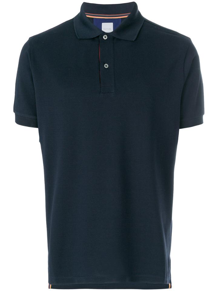 Paul Smith Short Sleeve Polo Shirt - Blue