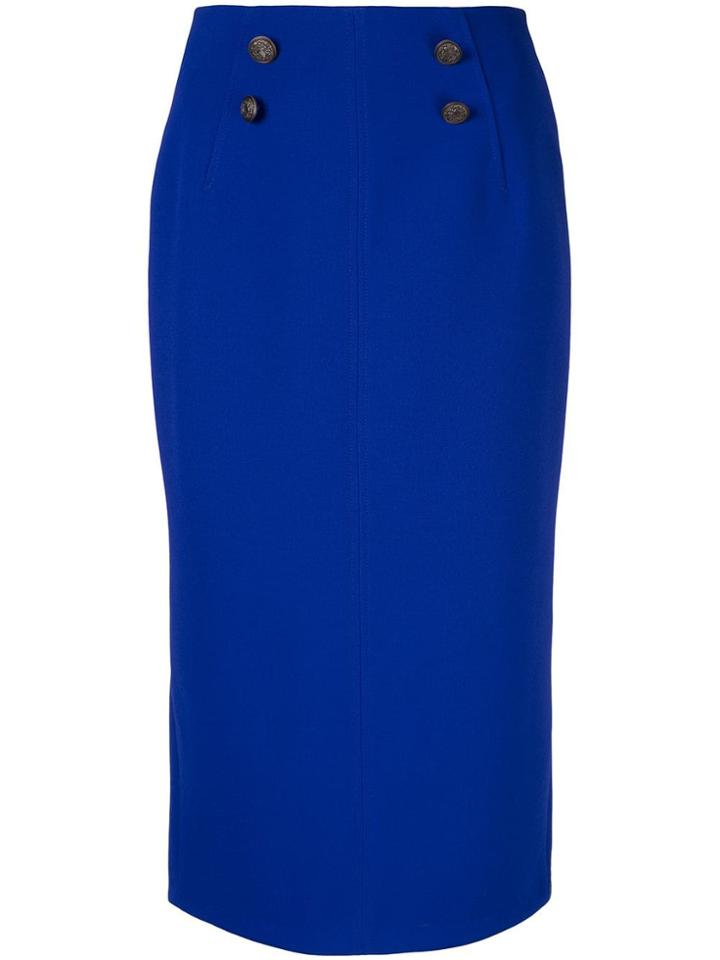 Ginger & Smart Suffuse Midi Skirt - Blue
