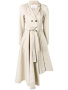 Milla Milla Asymmetric Trench Coat - Neutrals