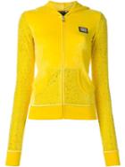 Philipp Plein 'skull Nation' Hoodie, Women's, Size: Large, Yellow/orange, Cotton/polyester/modal