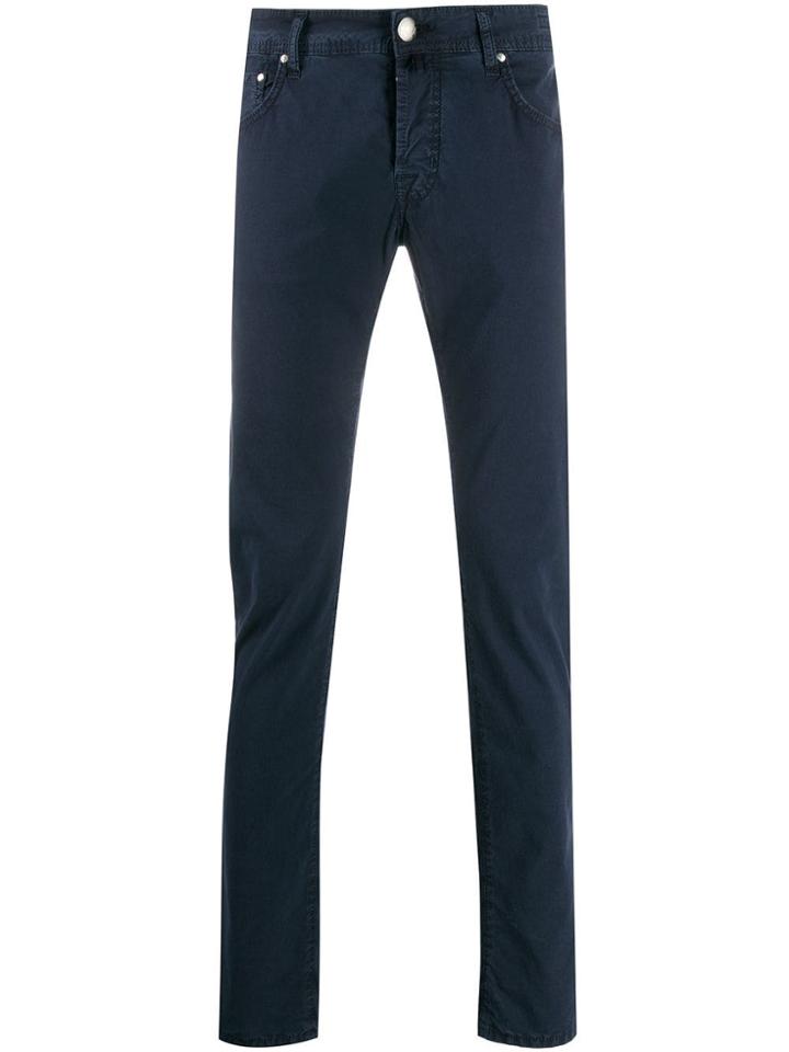 Jacob Cohen Skinny Fit Chinos - Blue